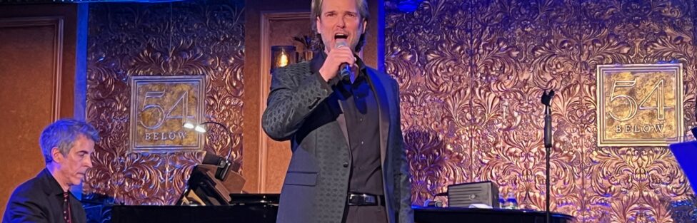 THE HANGOVER REPORT – At 54 Below, HUGH PANARO, in spectacular voice, reflects on his fascinating career on the Broadway stage